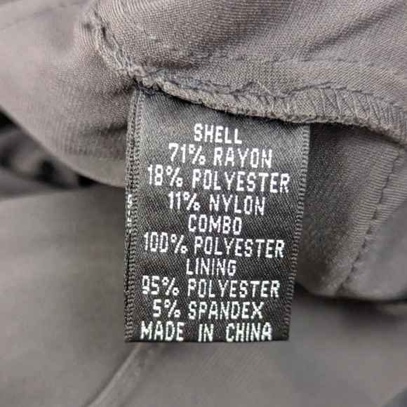 Adrianna Papell Tiered Cocktail Party Dress Silver Womens 6 Gray Cap Sleeve - Picture 13 of 13